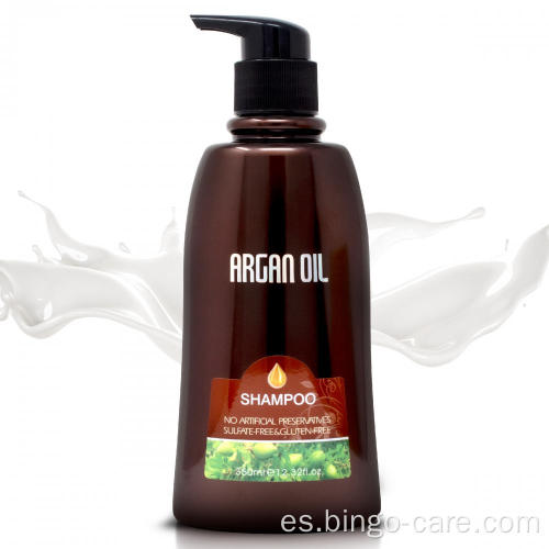 Champú sin sulfato de aceite de argán de Marruecos
